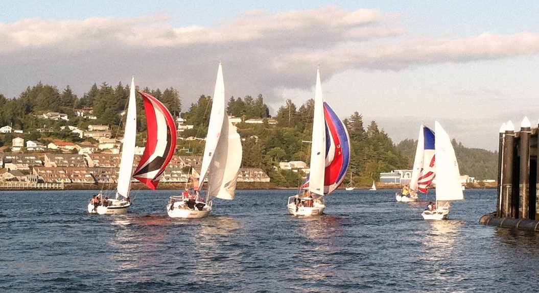 sailboats sailing